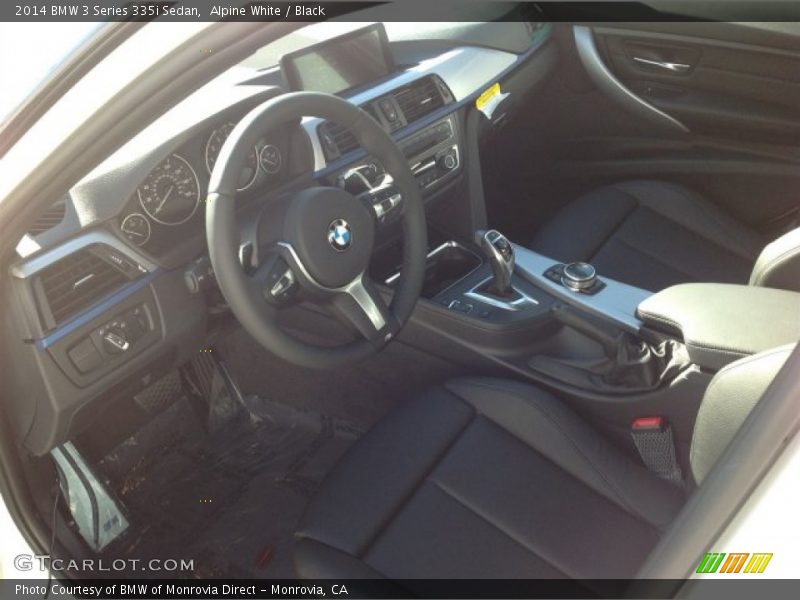 Alpine White / Black 2014 BMW 3 Series 335i Sedan