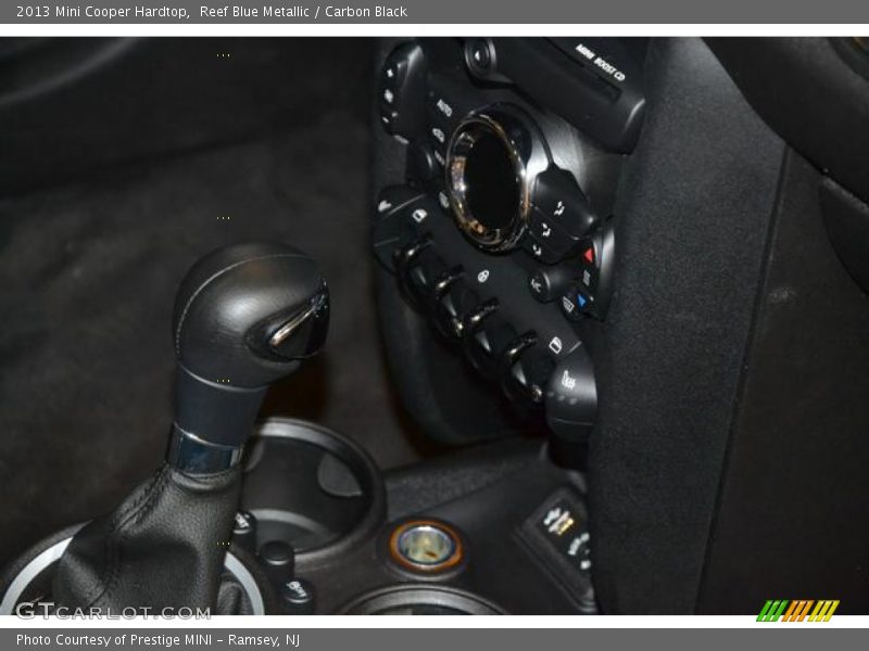 Reef Blue Metallic / Carbon Black 2013 Mini Cooper Hardtop
