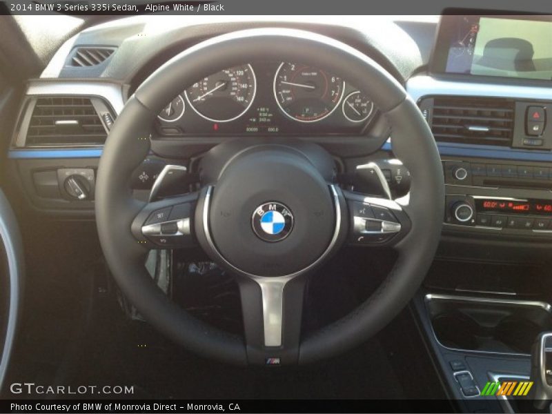 Alpine White / Black 2014 BMW 3 Series 335i Sedan