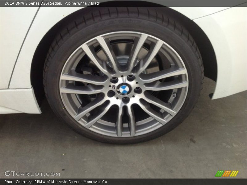 Alpine White / Black 2014 BMW 3 Series 335i Sedan