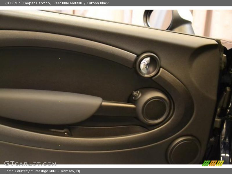 Reef Blue Metallic / Carbon Black 2013 Mini Cooper Hardtop