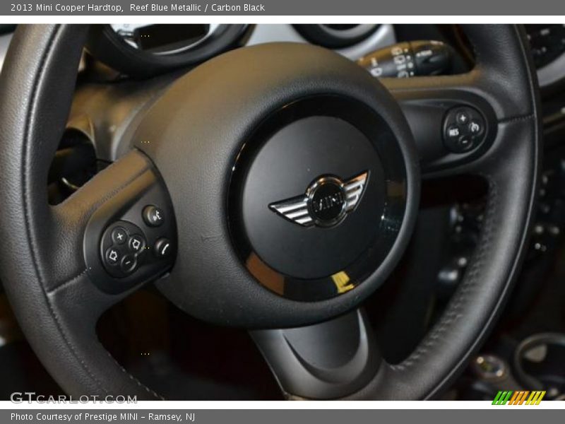 Reef Blue Metallic / Carbon Black 2013 Mini Cooper Hardtop