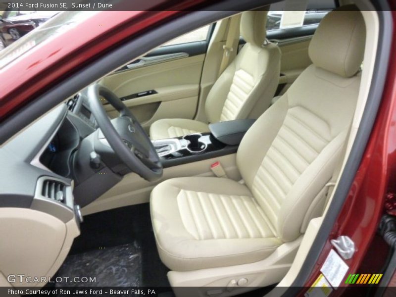 Sunset / Dune 2014 Ford Fusion SE