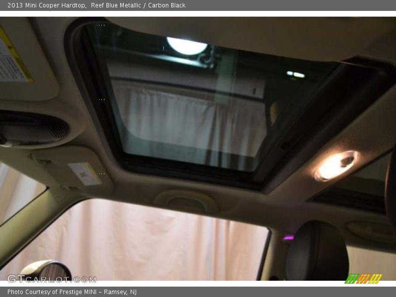 Reef Blue Metallic / Carbon Black 2013 Mini Cooper Hardtop