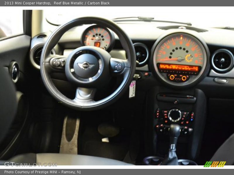 Reef Blue Metallic / Carbon Black 2013 Mini Cooper Hardtop