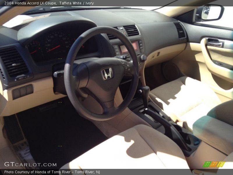 Taffeta White / Ivory 2004 Honda Accord LX Coupe