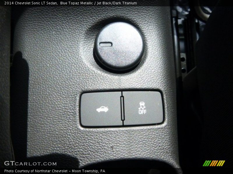 Blue Topaz Metallic / Jet Black/Dark Titanium 2014 Chevrolet Sonic LT Sedan