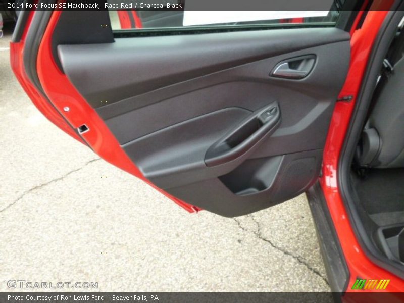 Race Red / Charcoal Black 2014 Ford Focus SE Hatchback