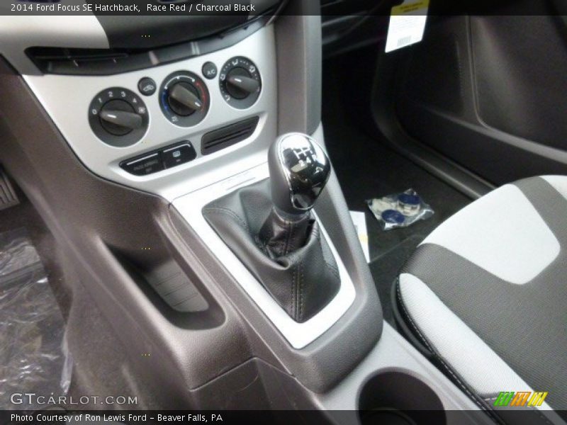 Race Red / Charcoal Black 2014 Ford Focus SE Hatchback