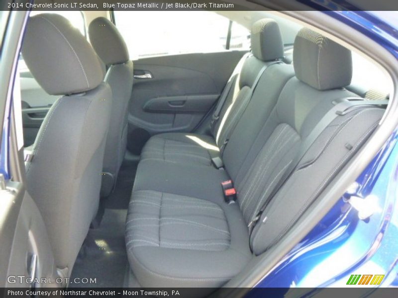 Blue Topaz Metallic / Jet Black/Dark Titanium 2014 Chevrolet Sonic LT Sedan