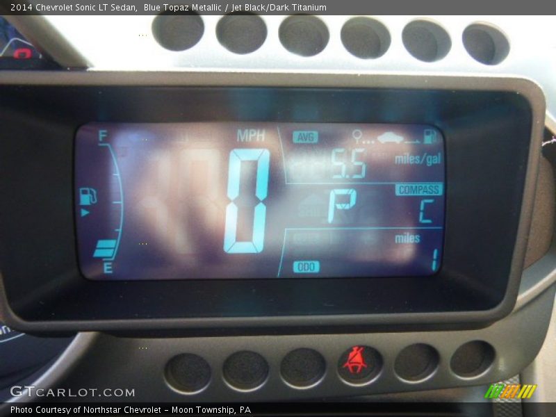 Blue Topaz Metallic / Jet Black/Dark Titanium 2014 Chevrolet Sonic LT Sedan