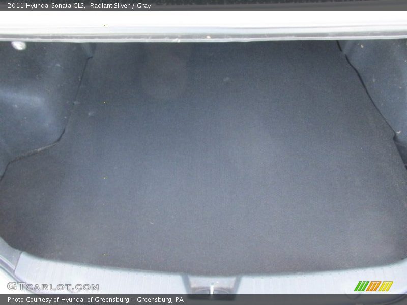 Radiant Silver / Gray 2011 Hyundai Sonata GLS