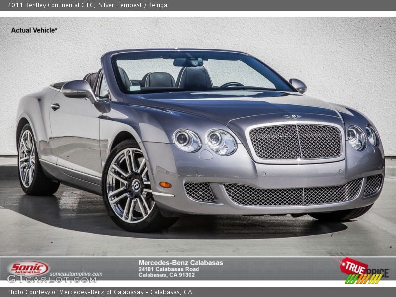 Silver Tempest / Beluga 2011 Bentley Continental GTC