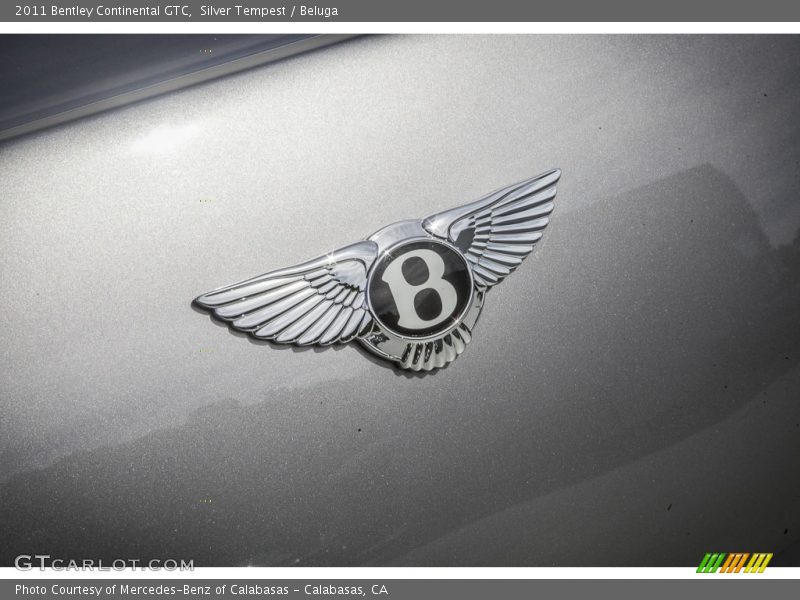 Silver Tempest / Beluga 2011 Bentley Continental GTC