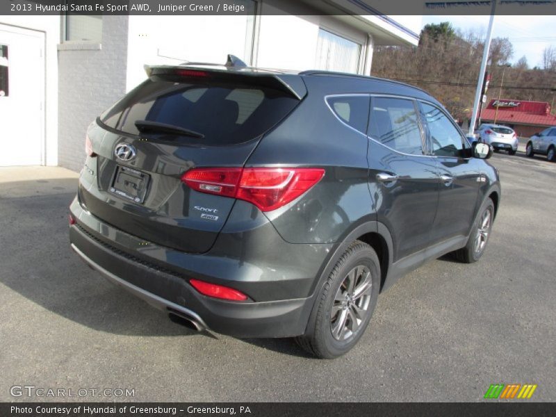 Juniper Green / Beige 2013 Hyundai Santa Fe Sport AWD