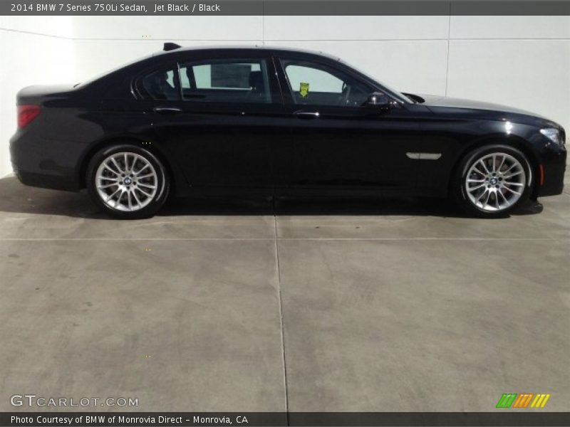 Jet Black / Black 2014 BMW 7 Series 750Li Sedan