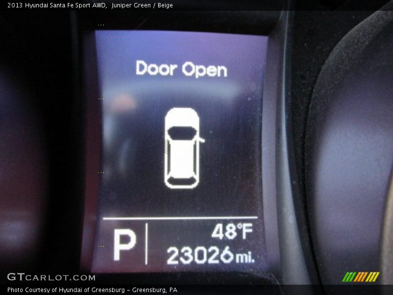 Juniper Green / Beige 2013 Hyundai Santa Fe Sport AWD