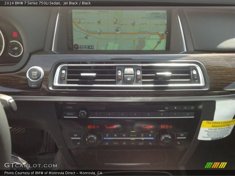 Jet Black / Black 2014 BMW 7 Series 750Li Sedan