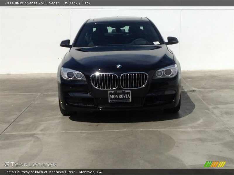 Jet Black / Black 2014 BMW 7 Series 750Li Sedan