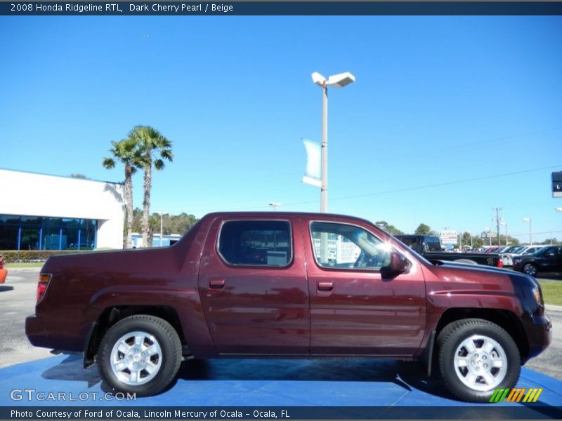 2008 Ridgeline RTL Dark Cherry Pearl