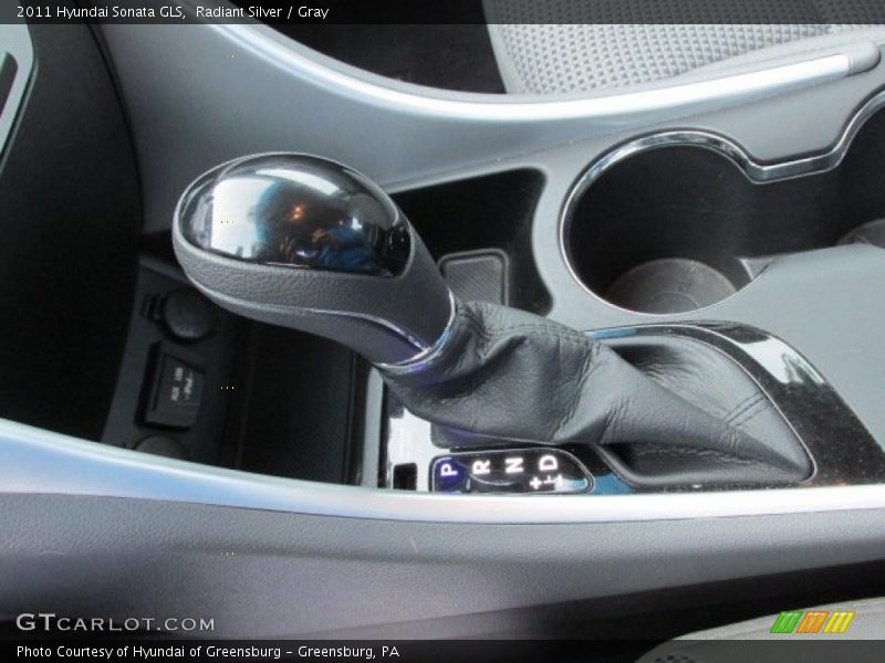 Radiant Silver / Gray 2011 Hyundai Sonata GLS