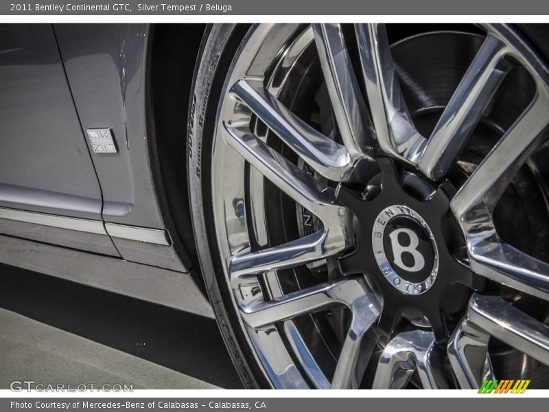 Silver Tempest / Beluga 2011 Bentley Continental GTC
