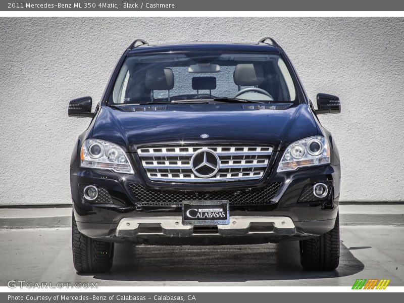 Black / Cashmere 2011 Mercedes-Benz ML 350 4Matic