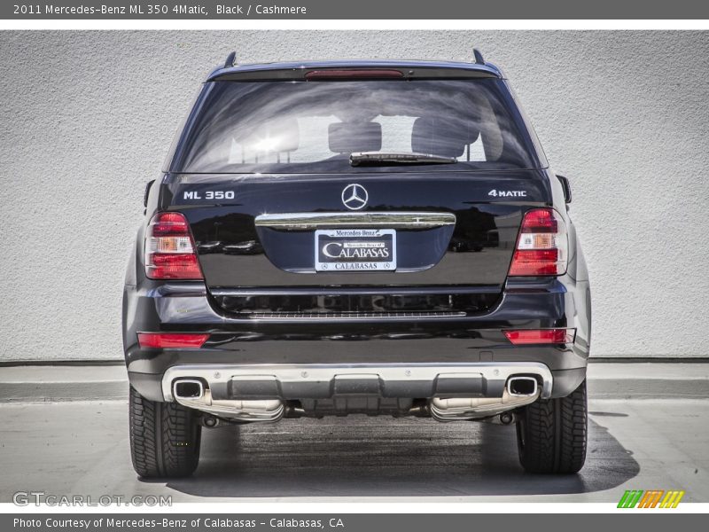Black / Cashmere 2011 Mercedes-Benz ML 350 4Matic