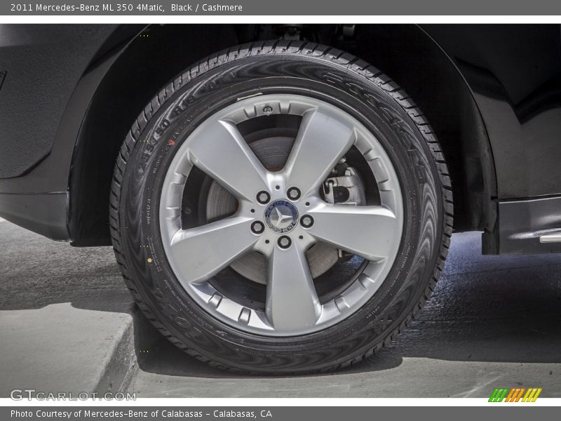 Black / Cashmere 2011 Mercedes-Benz ML 350 4Matic