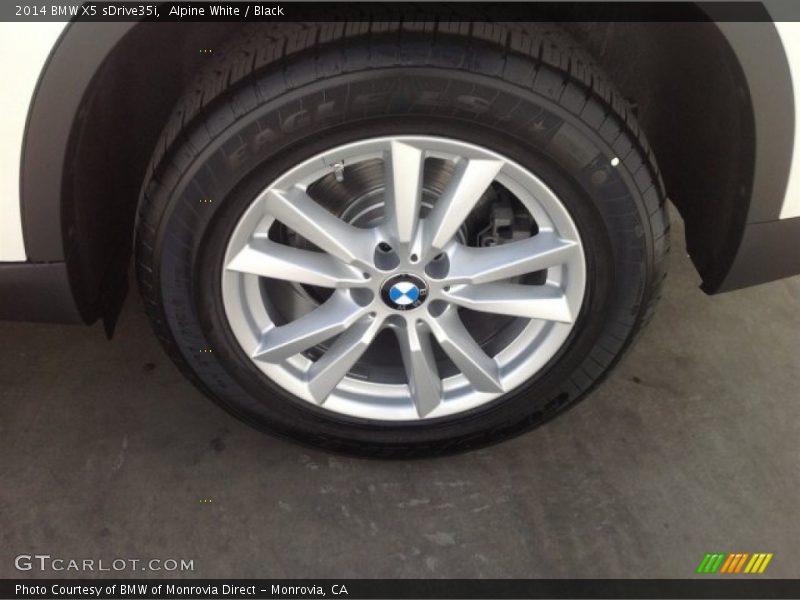 Alpine White / Black 2014 BMW X5 sDrive35i