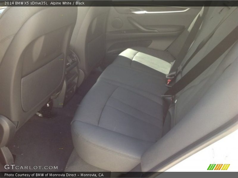 Alpine White / Black 2014 BMW X5 sDrive35i