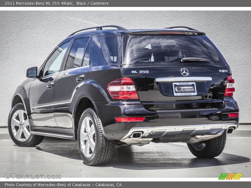 Black / Cashmere 2011 Mercedes-Benz ML 350 4Matic