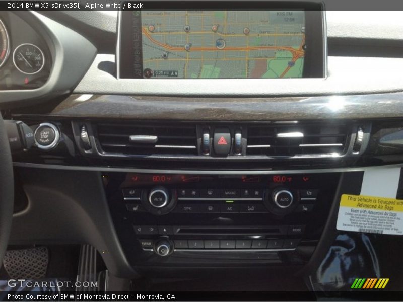Alpine White / Black 2014 BMW X5 sDrive35i