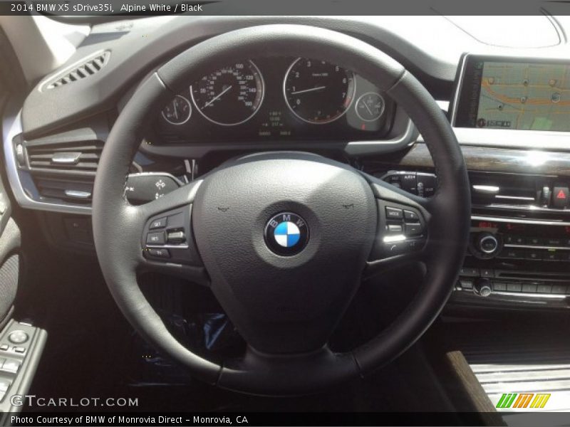 Alpine White / Black 2014 BMW X5 sDrive35i