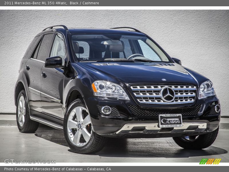 Black / Cashmere 2011 Mercedes-Benz ML 350 4Matic