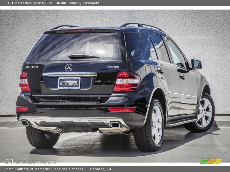 Black / Cashmere 2011 Mercedes-Benz ML 350 4Matic