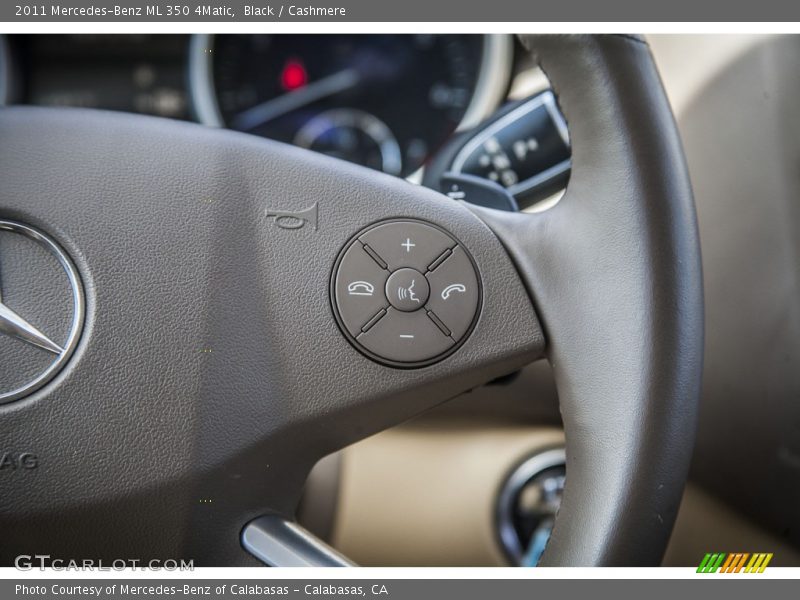 Black / Cashmere 2011 Mercedes-Benz ML 350 4Matic