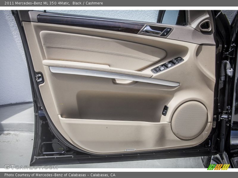 Black / Cashmere 2011 Mercedes-Benz ML 350 4Matic