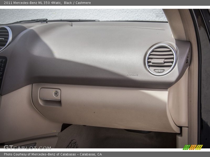 Black / Cashmere 2011 Mercedes-Benz ML 350 4Matic
