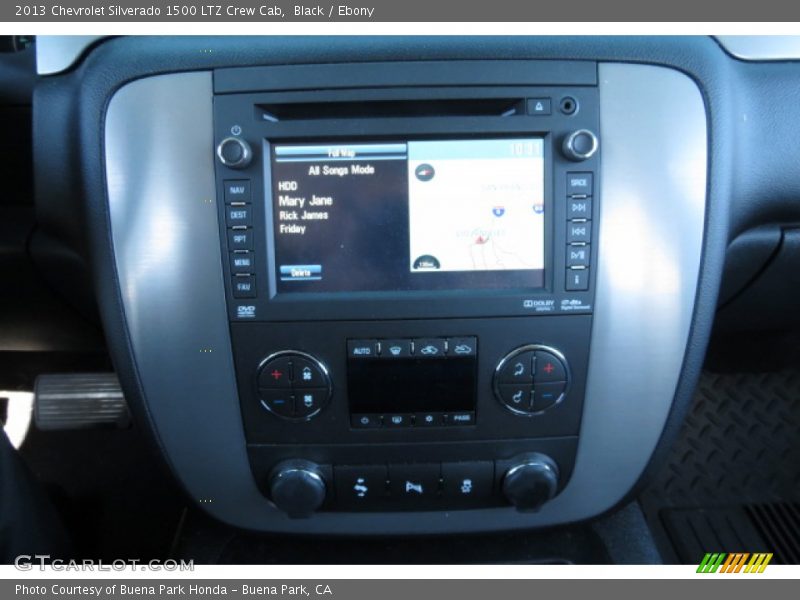 Black / Ebony 2013 Chevrolet Silverado 1500 LTZ Crew Cab