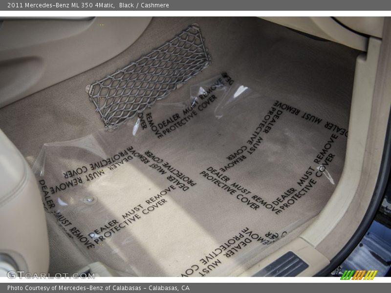 Black / Cashmere 2011 Mercedes-Benz ML 350 4Matic