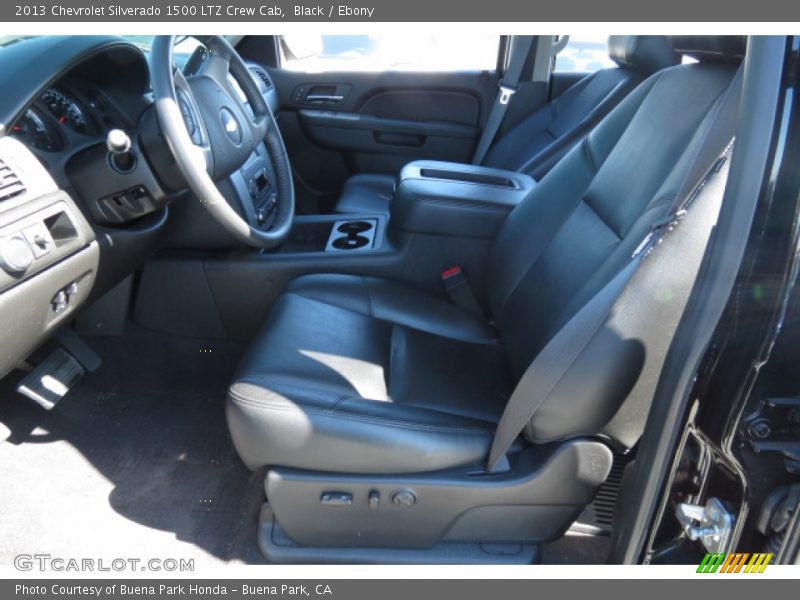 Black / Ebony 2013 Chevrolet Silverado 1500 LTZ Crew Cab