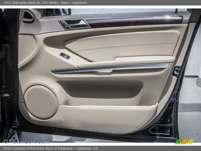 Black / Cashmere 2011 Mercedes-Benz ML 350 4Matic