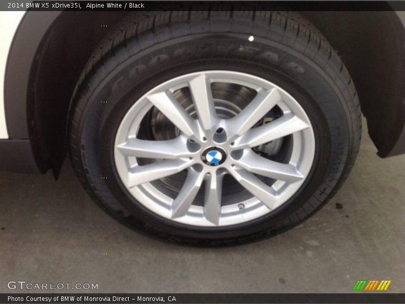 Alpine White / Black 2014 BMW X5 xDrive35i