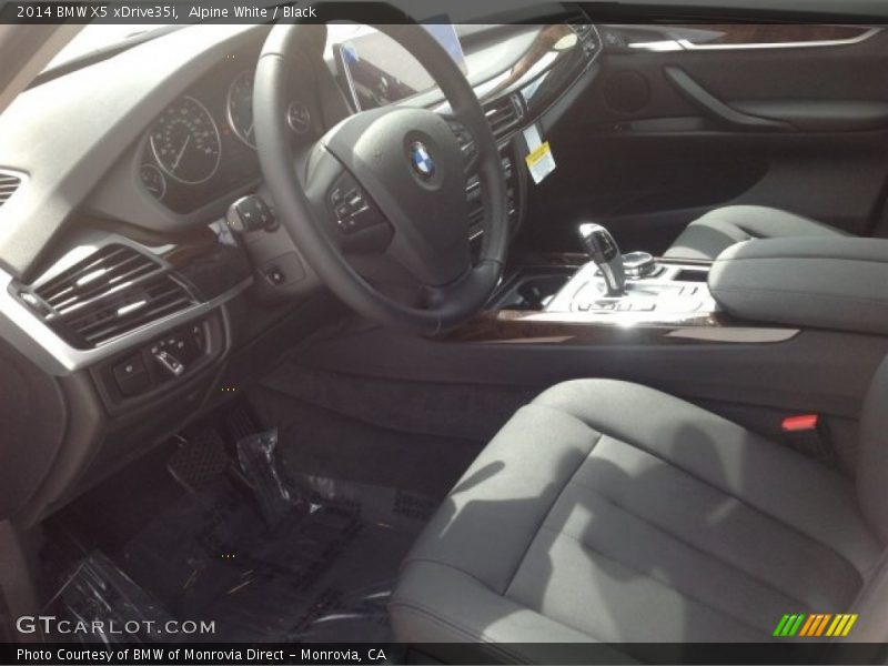 Alpine White / Black 2014 BMW X5 xDrive35i