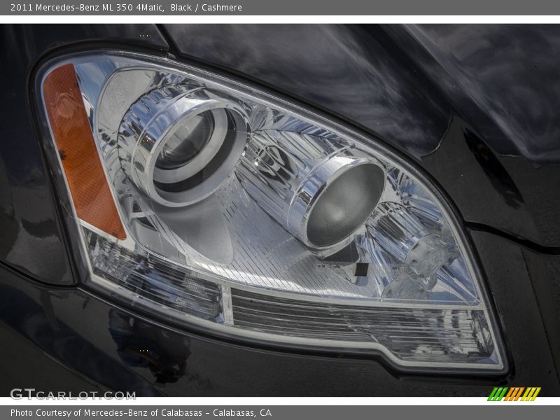 Black / Cashmere 2011 Mercedes-Benz ML 350 4Matic
