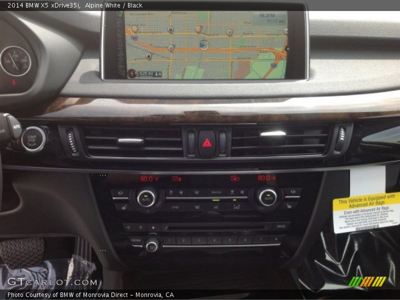 Alpine White / Black 2014 BMW X5 xDrive35i