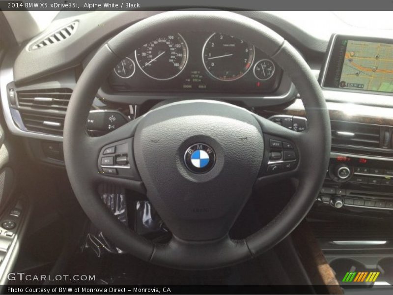 Alpine White / Black 2014 BMW X5 xDrive35i