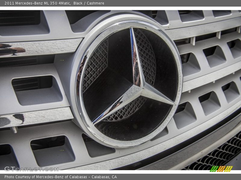 Black / Cashmere 2011 Mercedes-Benz ML 350 4Matic