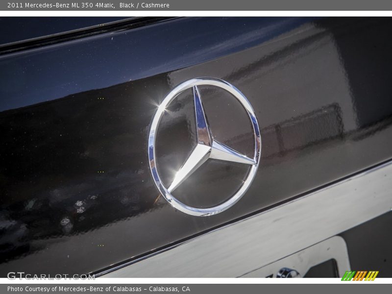 Black / Cashmere 2011 Mercedes-Benz ML 350 4Matic